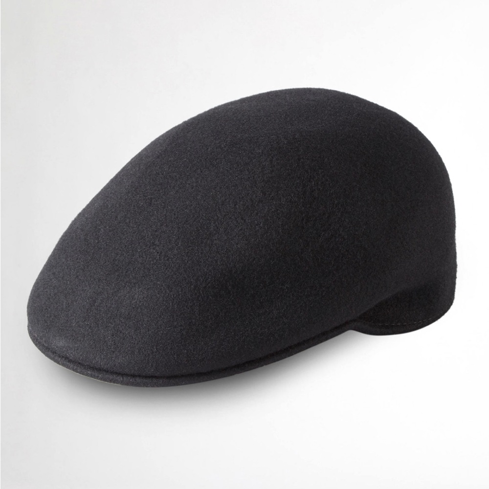 Black Pendleton Driving Cap